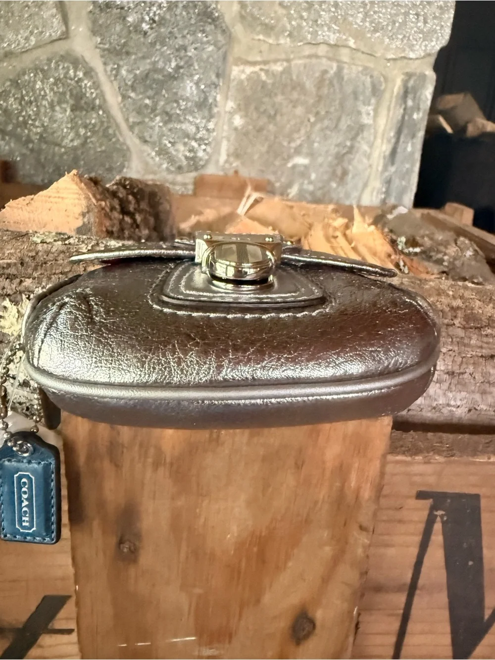 Coach Leather Coin Purse NWT